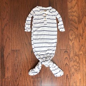 Lou Lou Knotted Newborn Gown